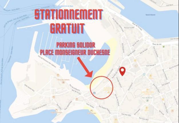 Chambre - Bed & Breakfast - Plage 50M - Residence Saint-Malo Ngoại thất bức ảnh
